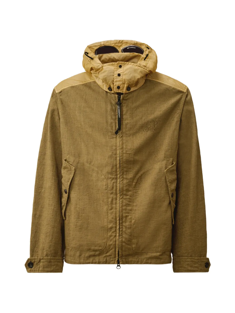 C.P. Company Goggle-detail Rafia-R jacket - Verde