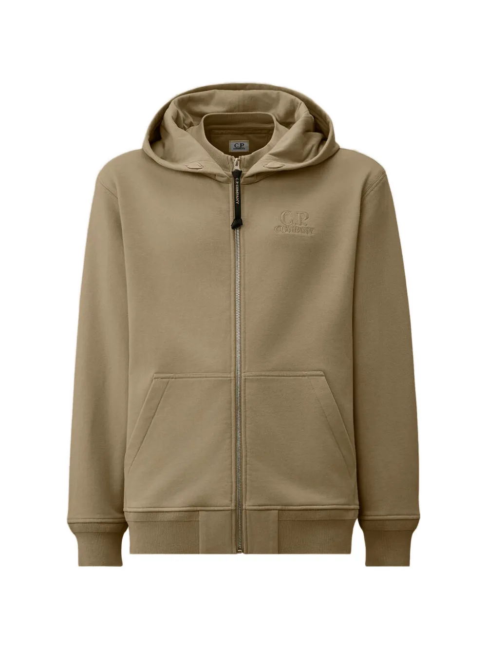 C.P. Company Felpa con zip - Toni neutri