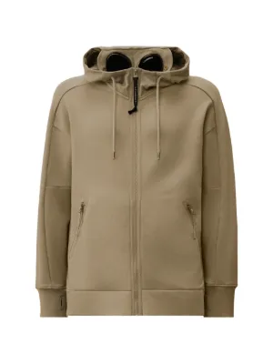 C.P. Company ロゴジップアップ パーカー | ニュートラル | FARFETCH JP