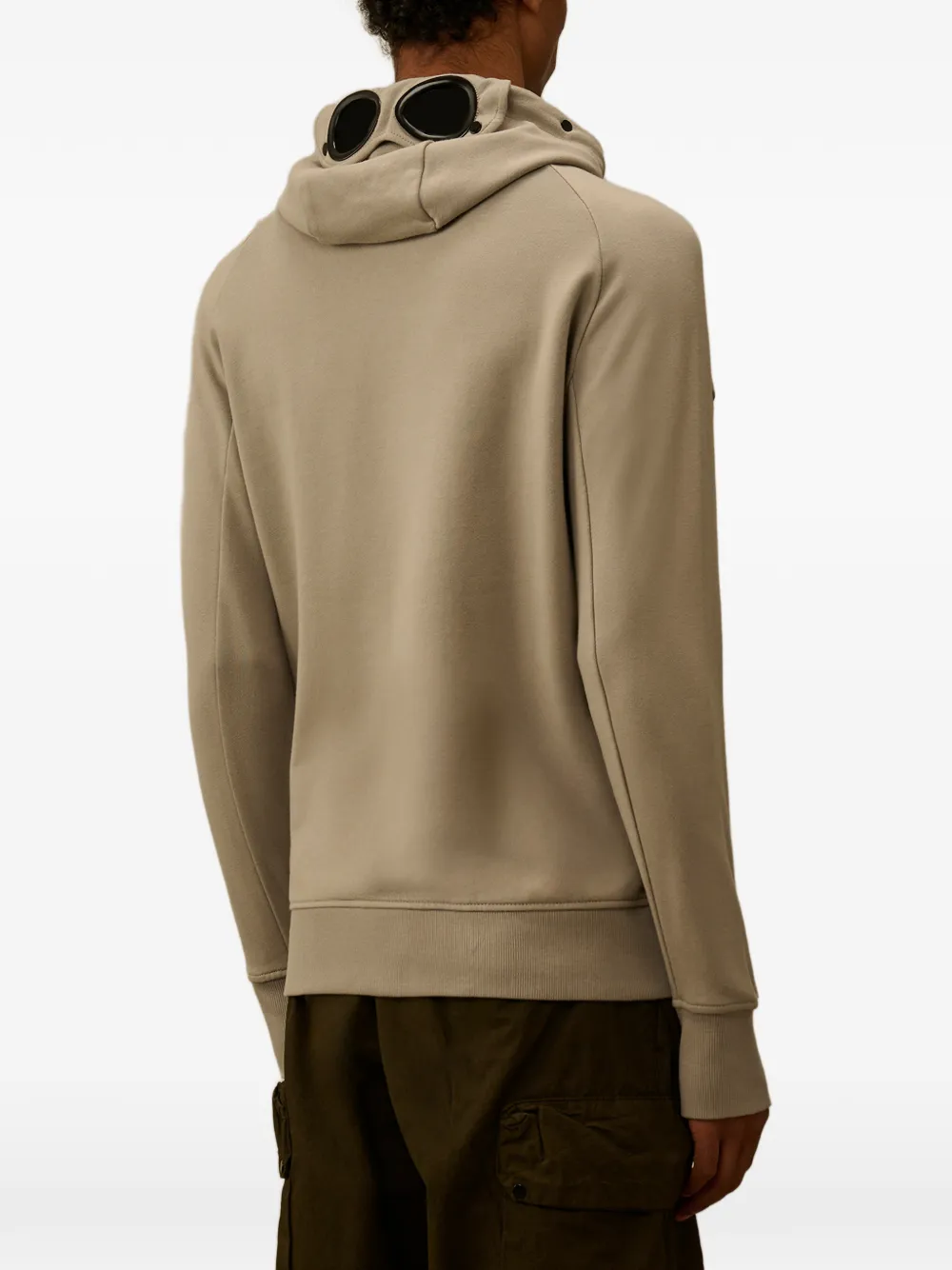 C.P. Company Hoodie met rits Grijs