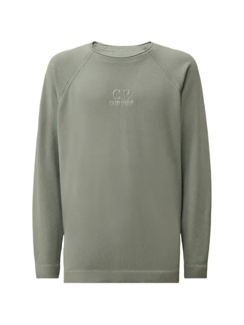 C.P. Company sudadera con logo bordado