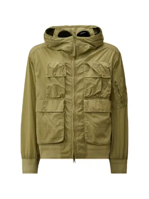 C.P. Company C.P. Shell-R Hidden Hood Lens Jacket | Neutrals