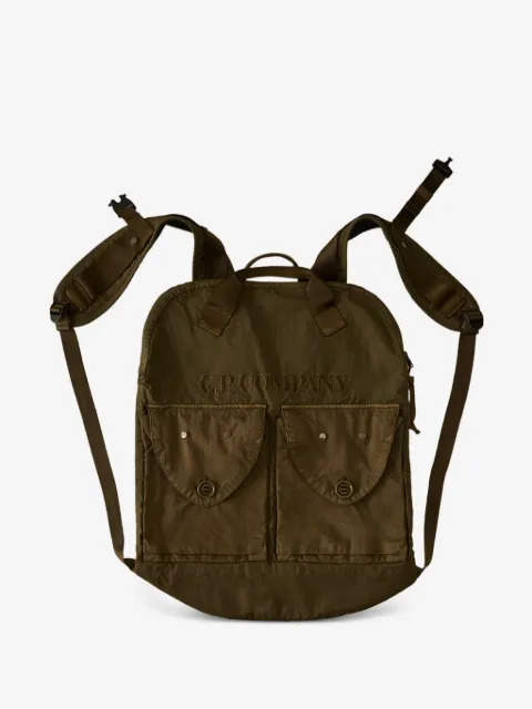 C.P. Company Panama-R mixed zip backpack