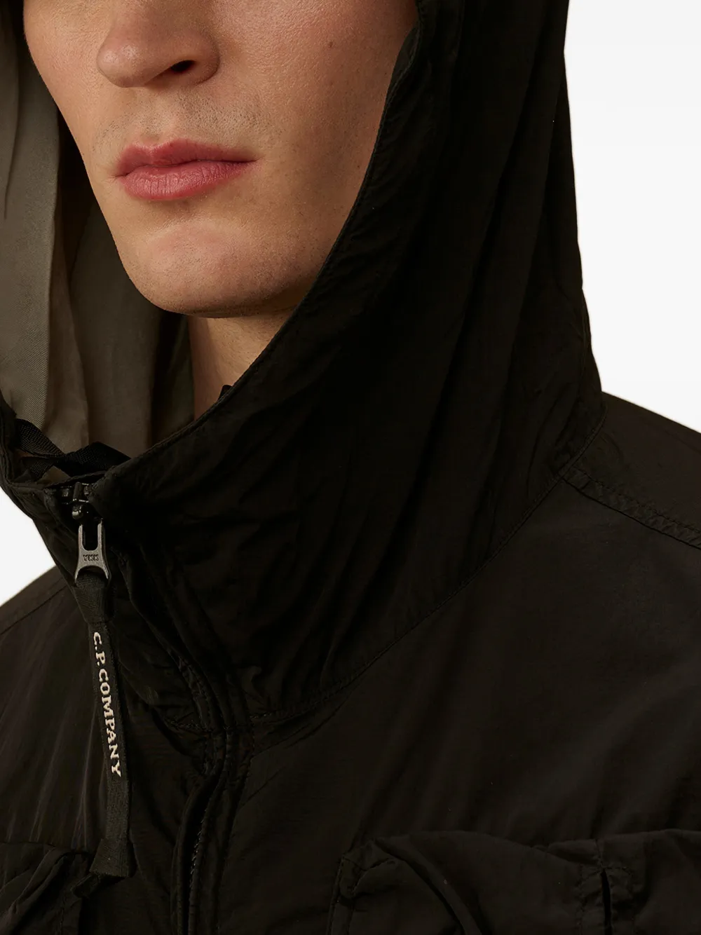 C.P. Company Chrome-R Goggle Jacket | Black | FARFETCH BN