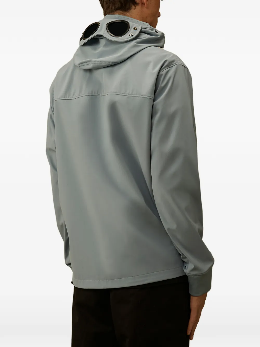 C.P. Company Shell-R jack met goggledetail Groen