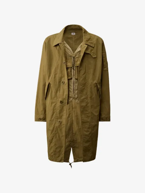 C.P. Company Lens-detail long-sleeve coat