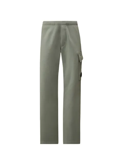 C.P. Company pantalon de jogging en coton à poches cargo en polaire Diagonal Raised