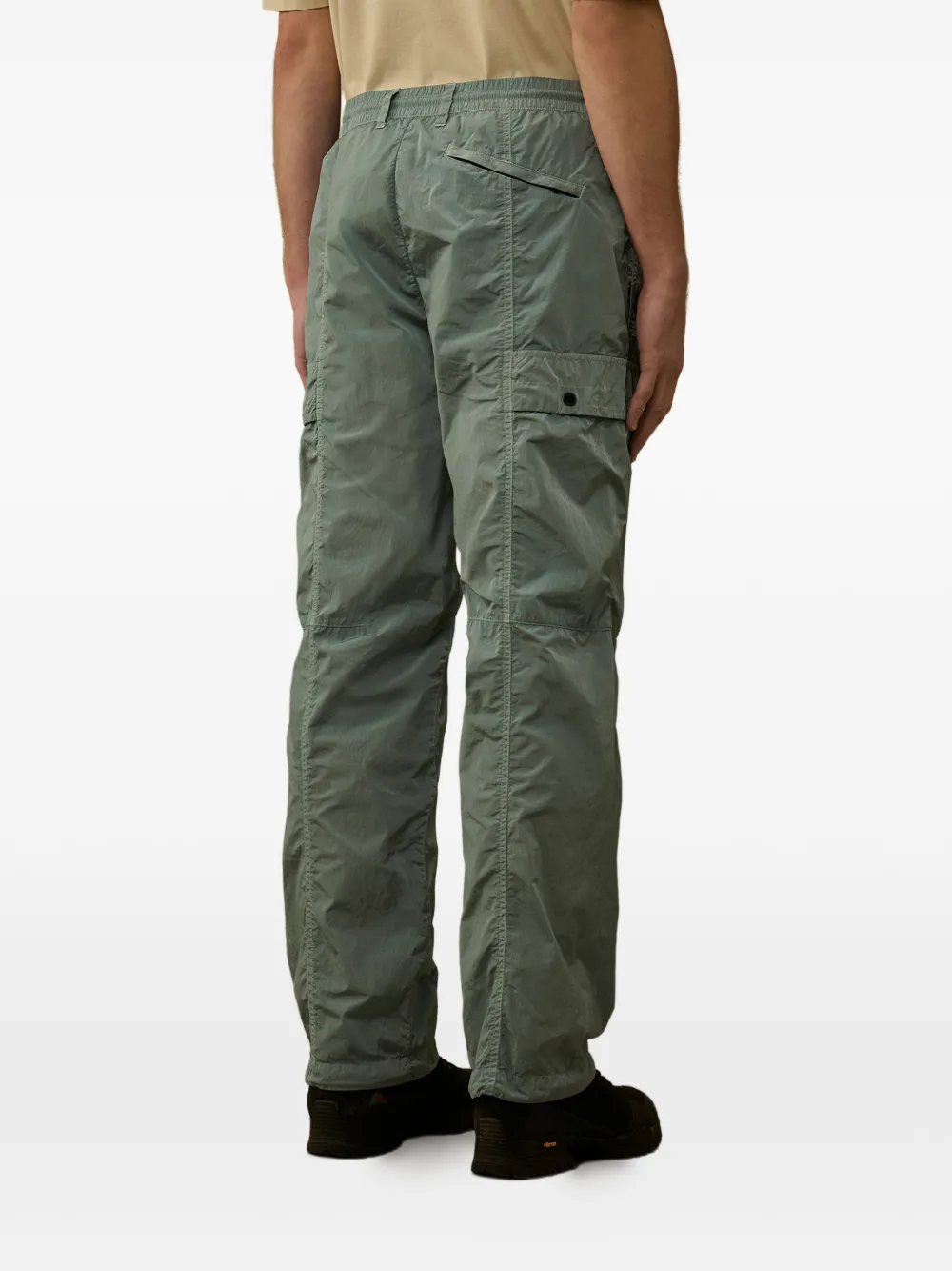 C.P. Company Broek met cargo zak Groen