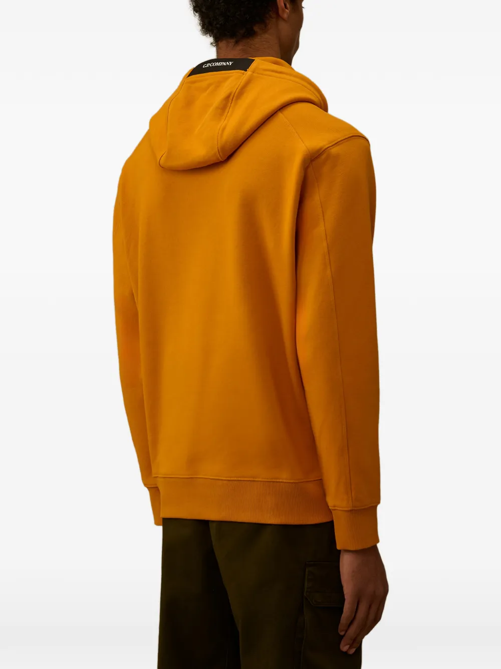 C.P. Company Hoodie met trekkoord Oranje