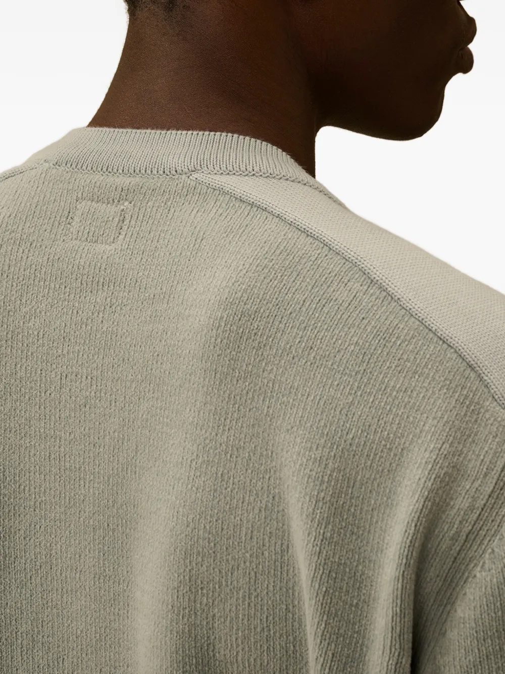 Patch-Pocket Crew-Neck Sweater