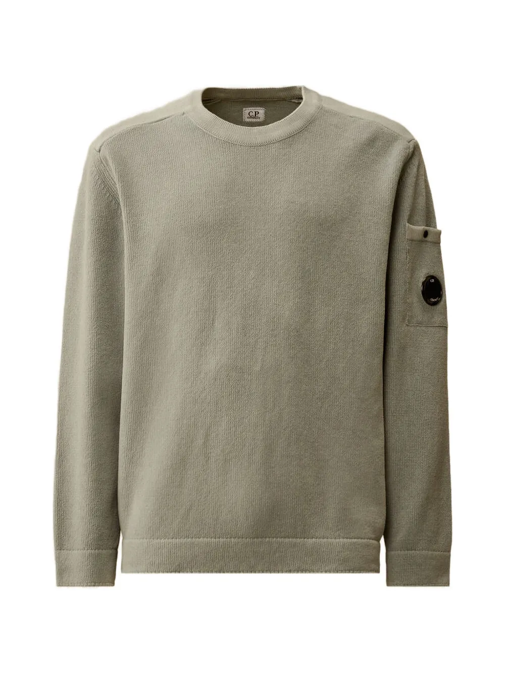 C.P. Company patch-pocket crew-neck sweater - Grigio