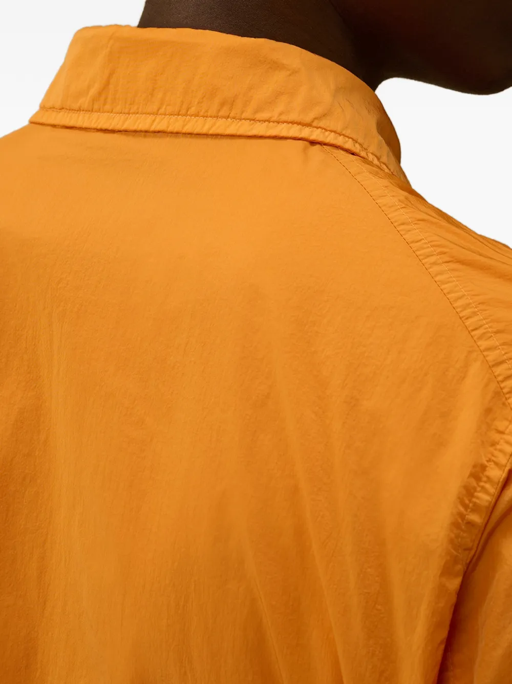 C.P. Company Chrome-R Lens shirtjack met rits Oranje