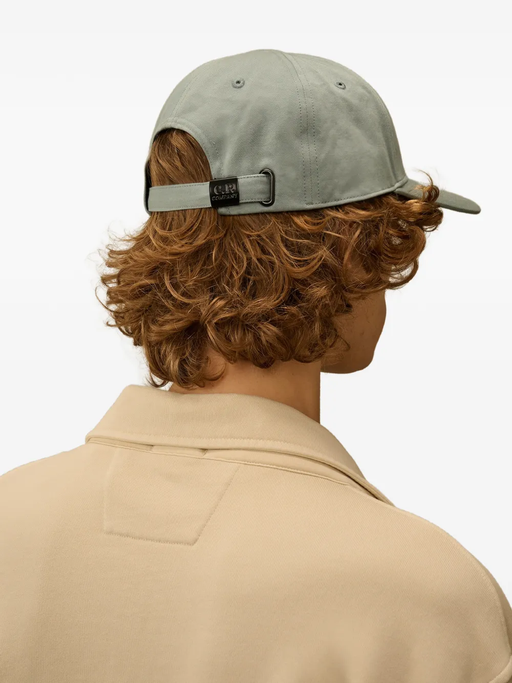  C.p. Company Embossed-logo Baseball Cap - Blue 