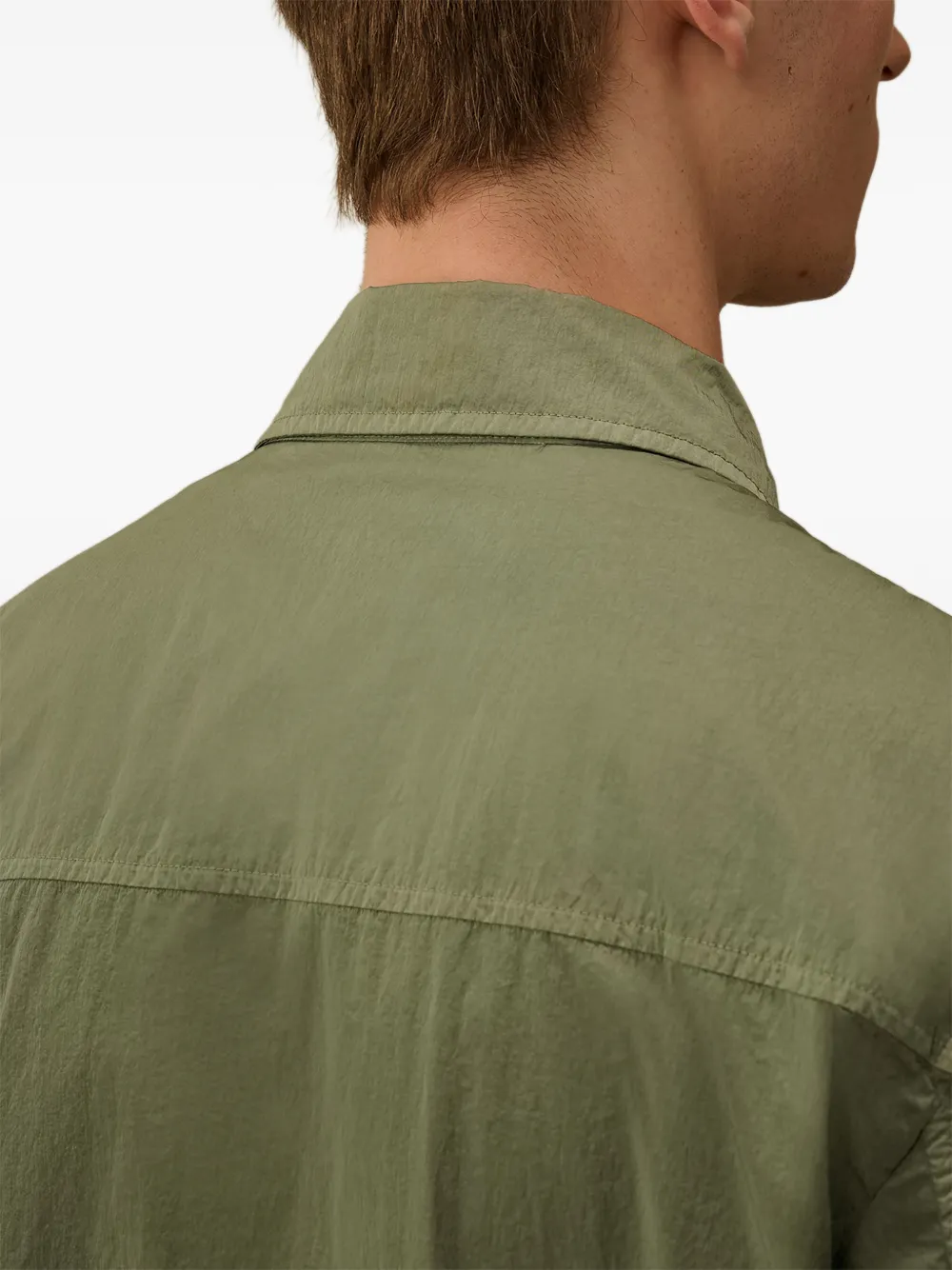 C.P. Company Jack met meerdere zakken Groen