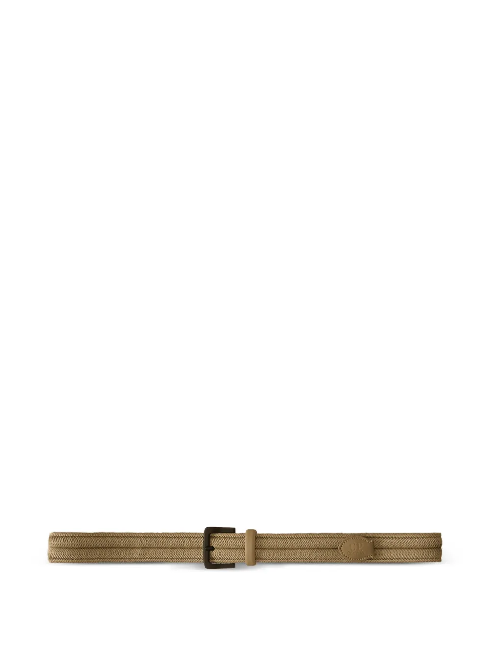  C.p. Company Braided Buckle Belt - Neutrals 
