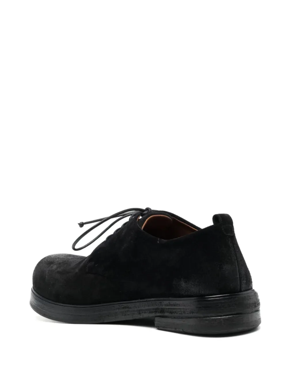 Marsèll Zucca Zeppa suède derby schoenen Zwart