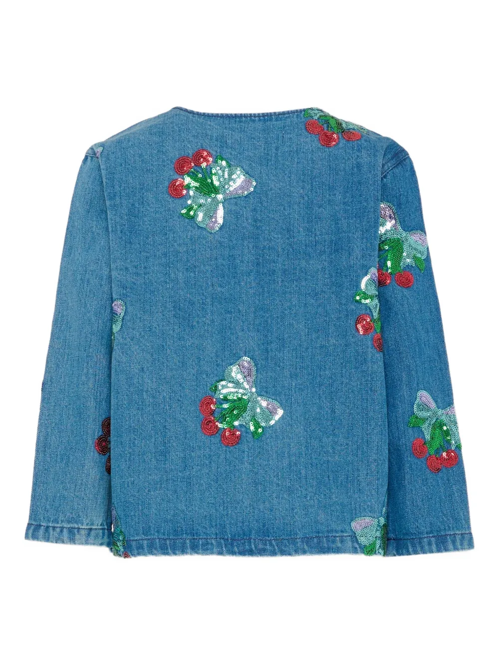 Konges Sløjd veste à ornements de sequins | Vestes en jean | Image 2