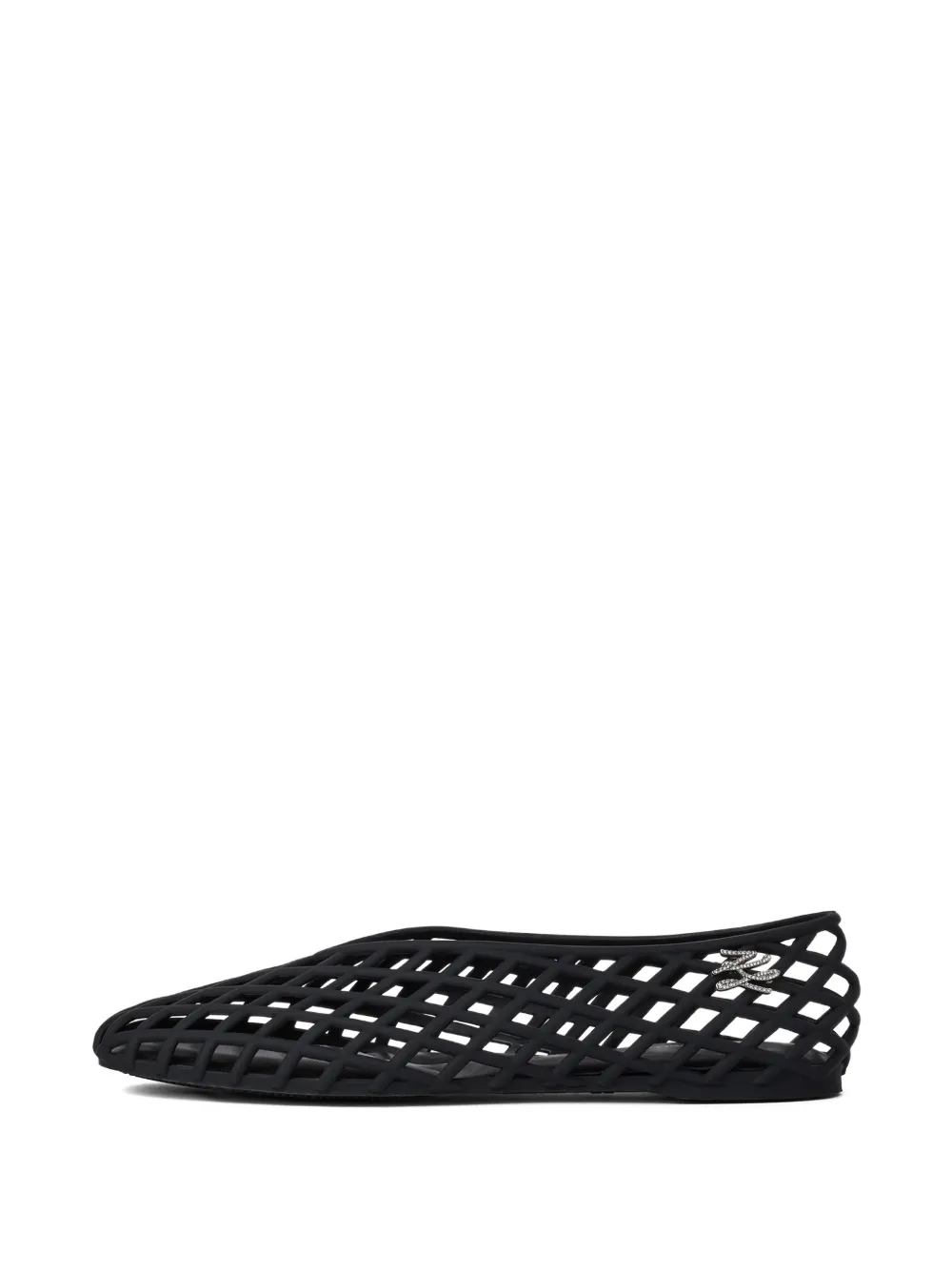 Karl Lagerfeld Jelly ballet flats - Black