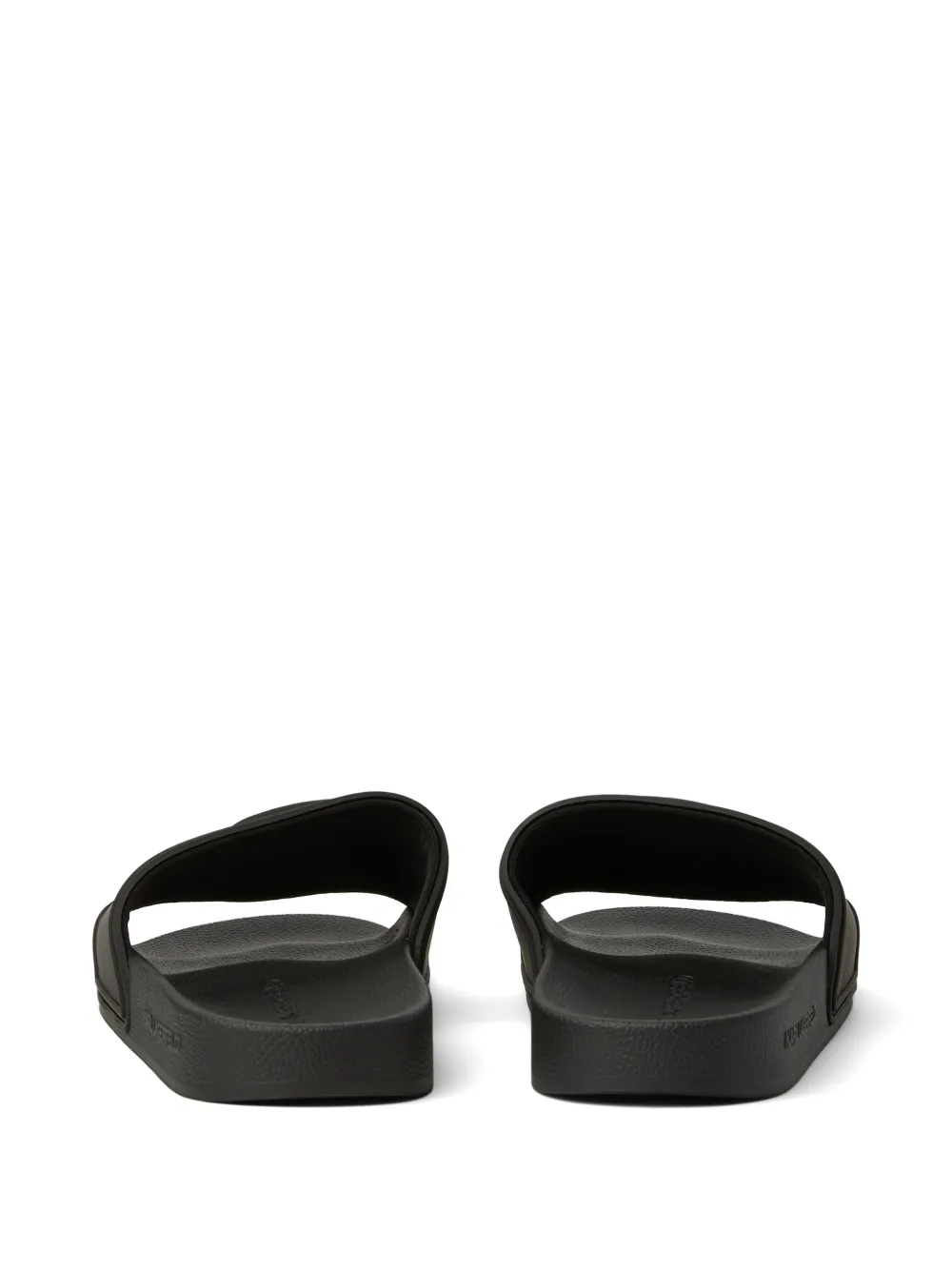 Karl Lagerfeld Kondo II Ikon Relief slippers Zwart