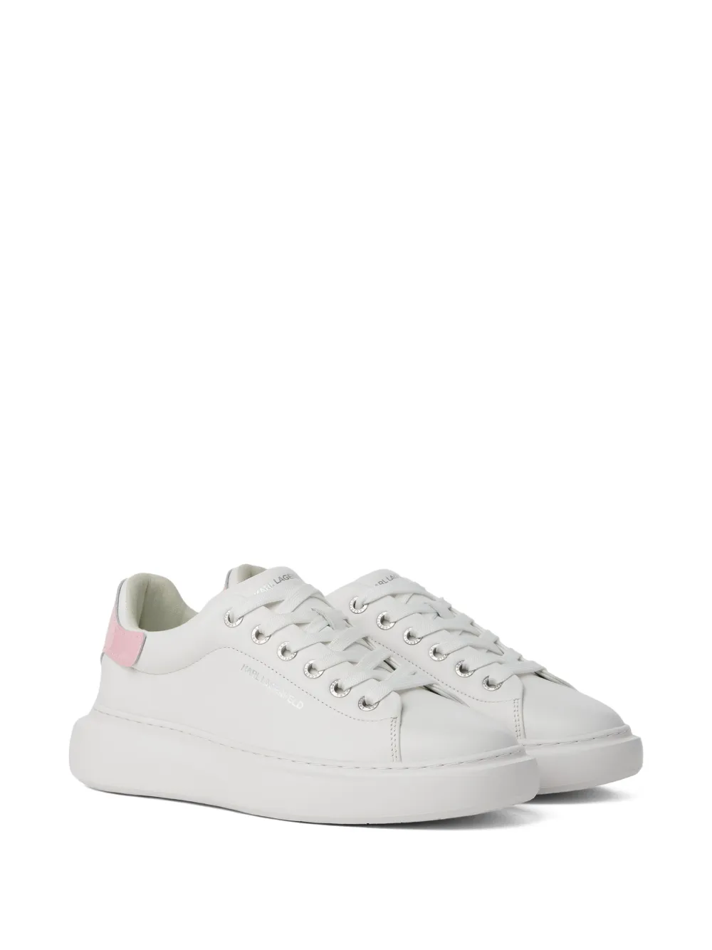 Karl Lagerfeld Kore Ikon Relief sneakers Wit