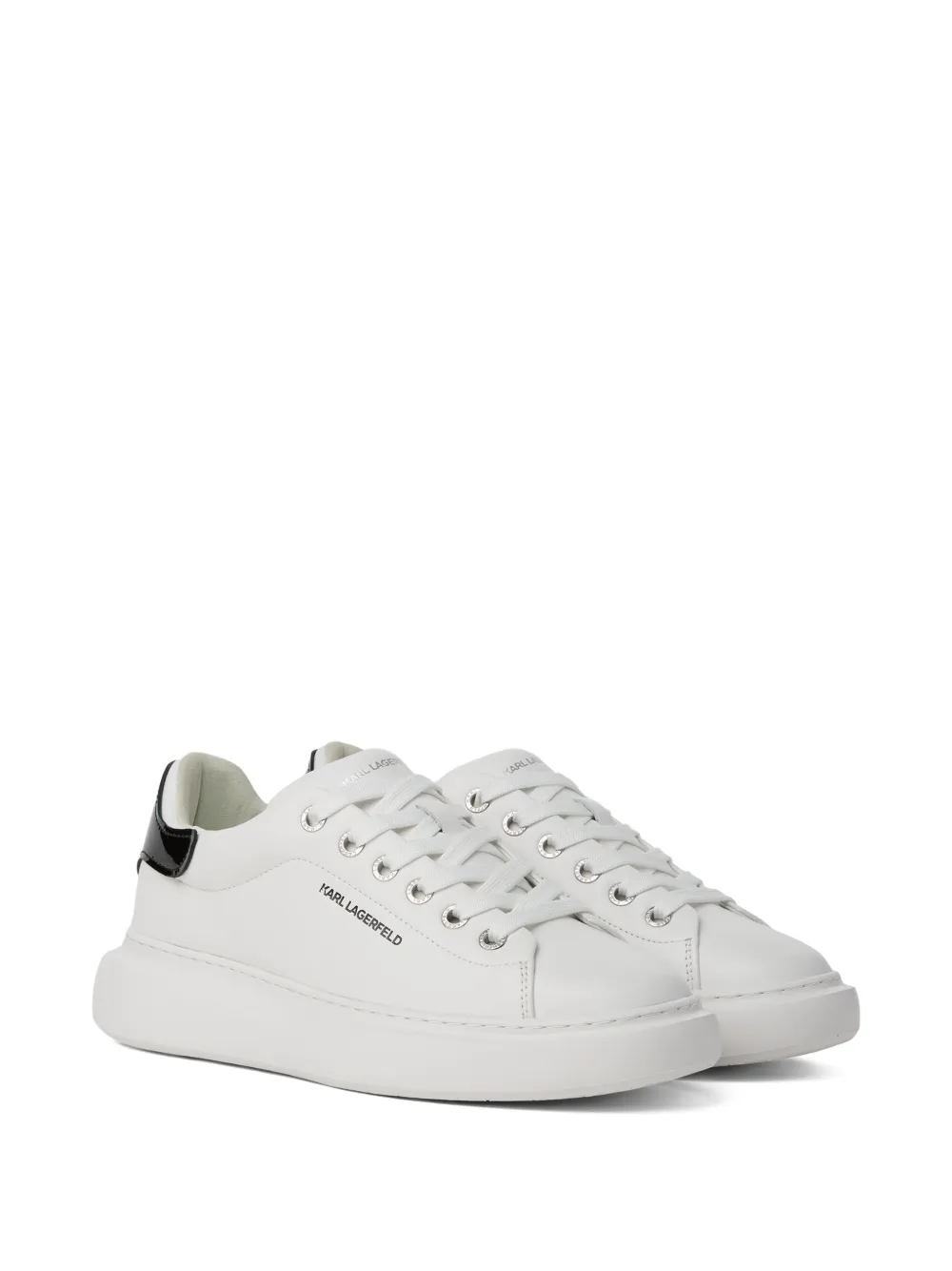 Karl Lagerfeld Kore Ikon Relief sneakers Wit