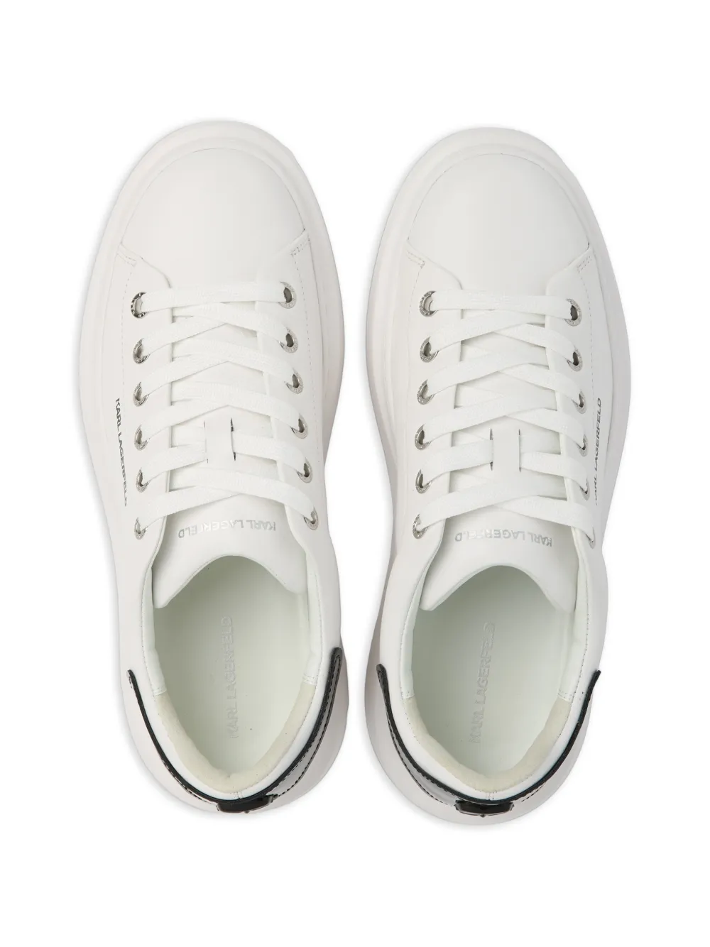 Karl Lagerfeld Kore Ikon Relief sneakers Wit