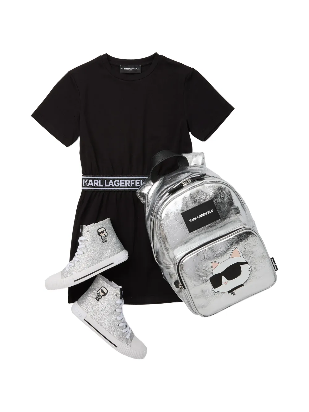 Logo-Tape Dress
