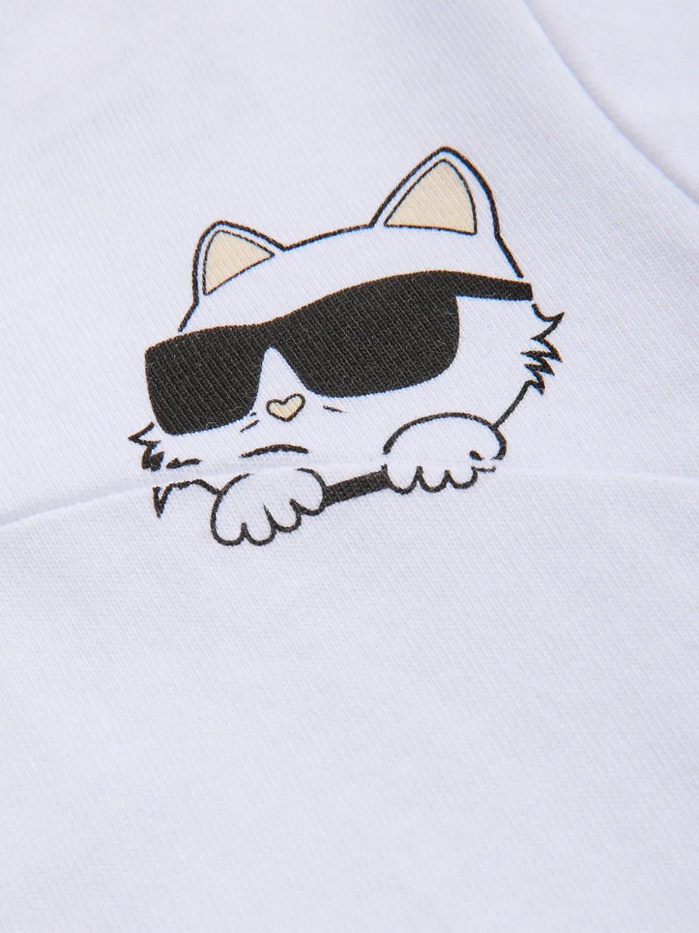 Karl Lagerfeld Kids Babyset met logoprint (set van vier) Zwart