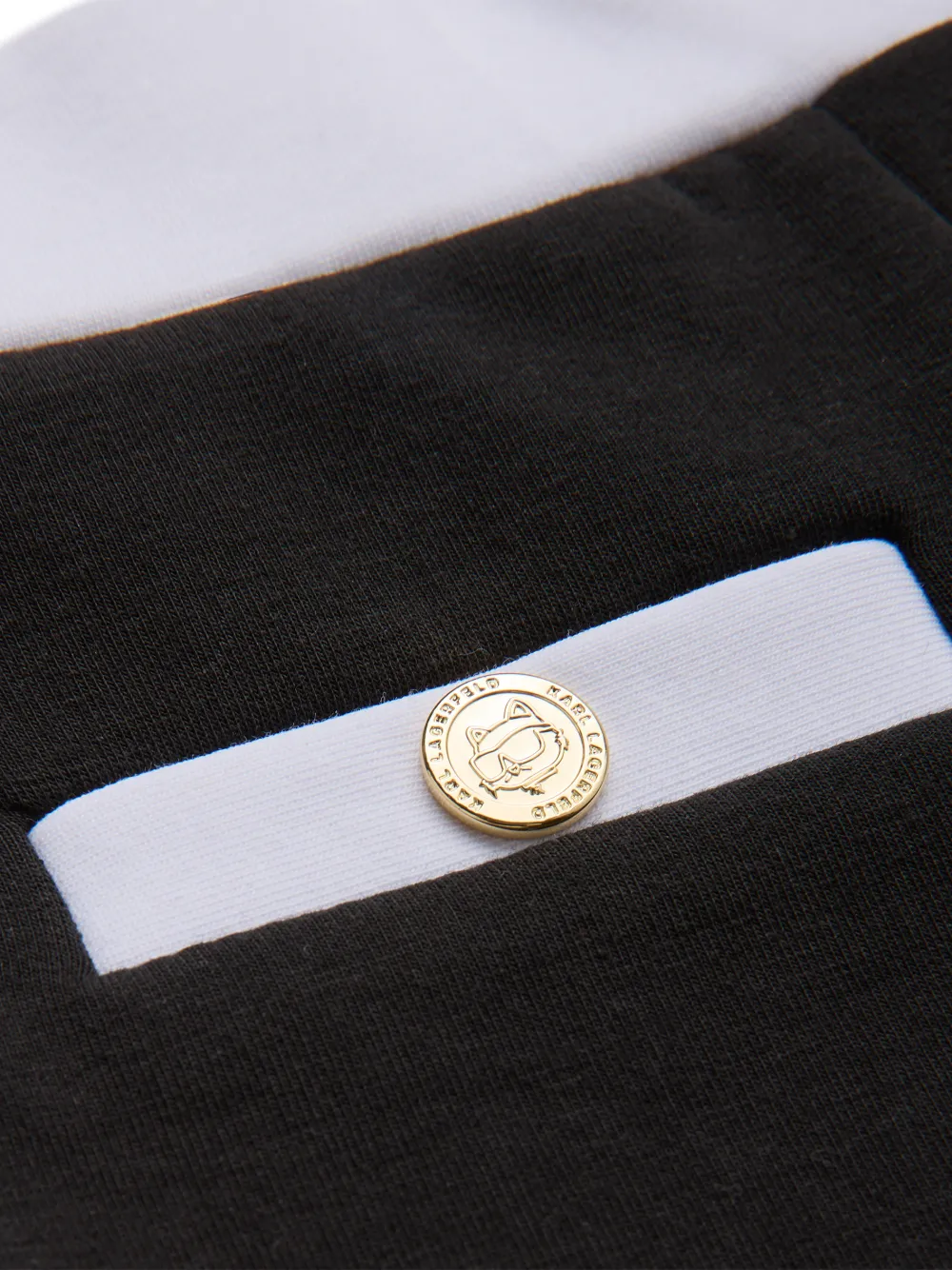 Karl Lagerfeld Kids Babyset met logoprint (set van vier) Zwart