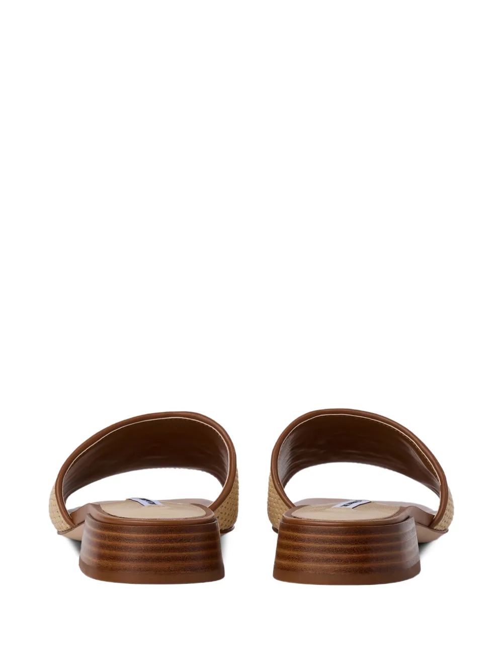 Karl Lagerfeld Petalo II raffia sandalen Beige