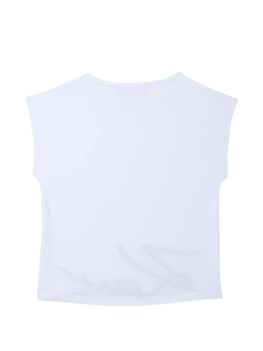 Karl Lagerfeld Kids Signature T-shirt Wit