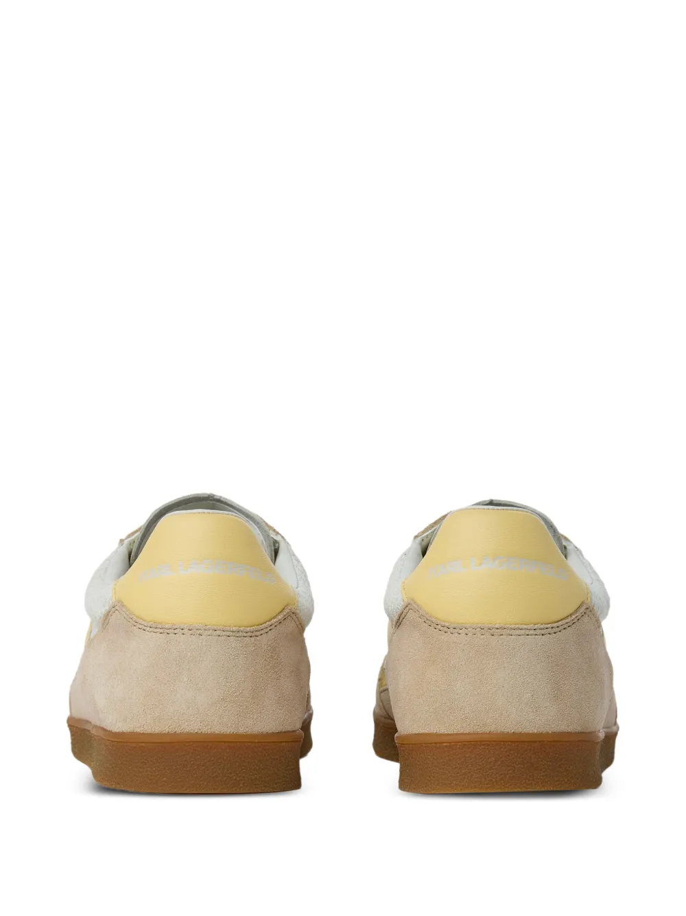 Karl Lagerfeld Kandidate sneakers met mesh Beige