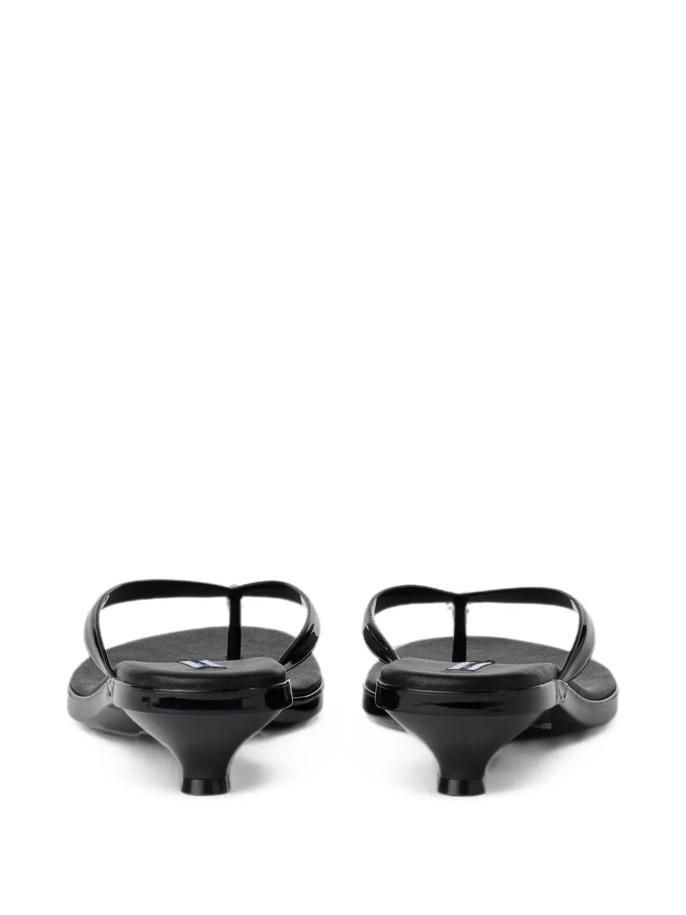 Karl Lagerfeld Jelly heeled sandals Zwart