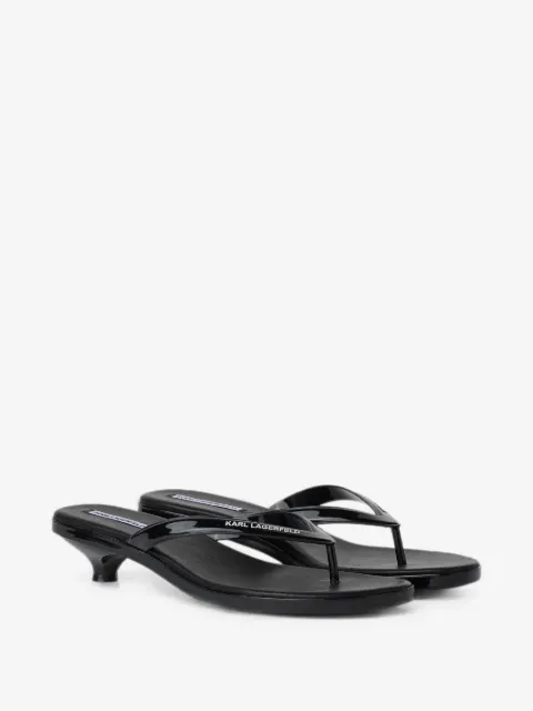 Karl Lagerfeld Jelly heeled sandals
