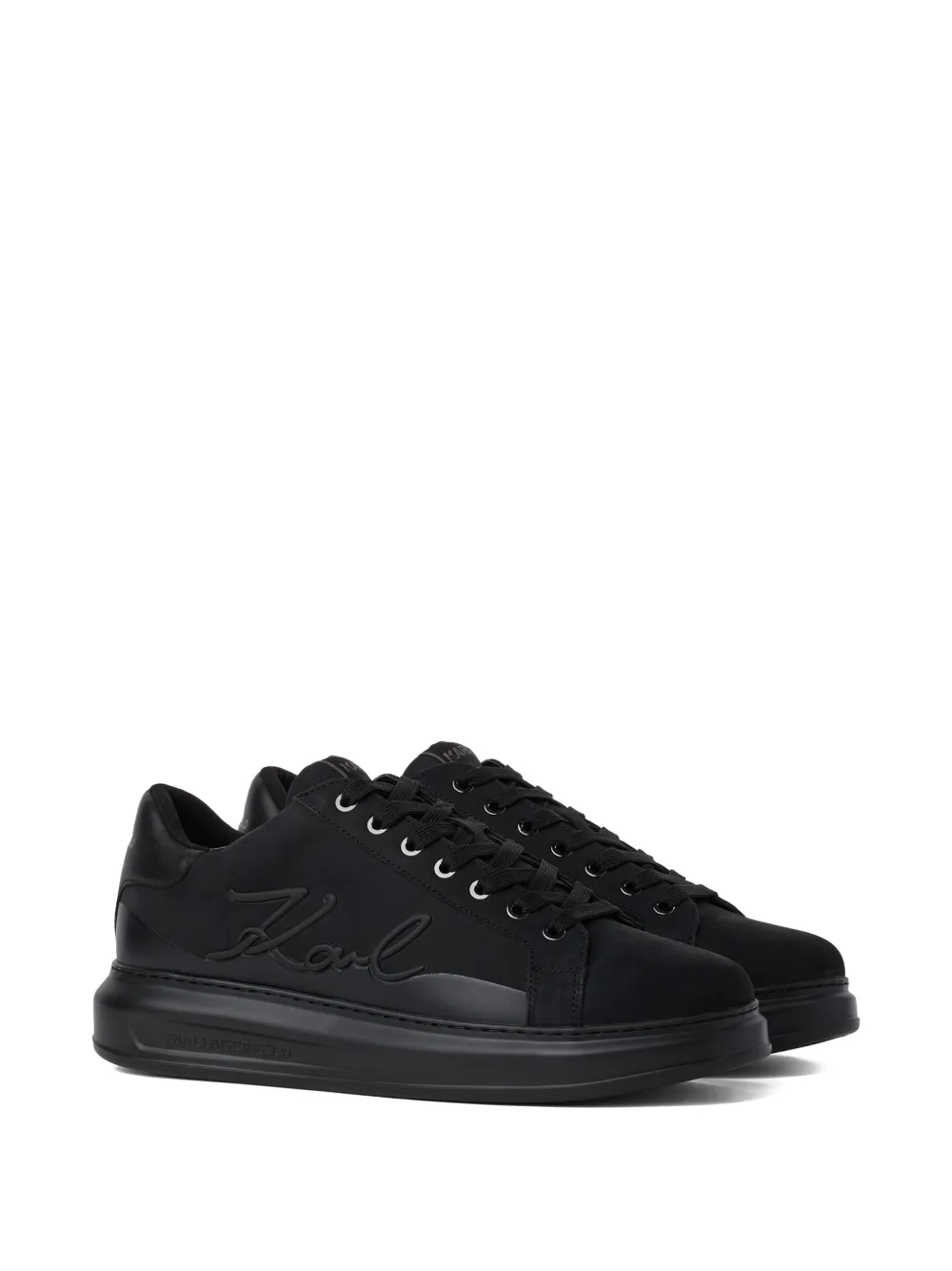 Karl Lagerfeld Kapri Ikon Signia sneakers Zwart
