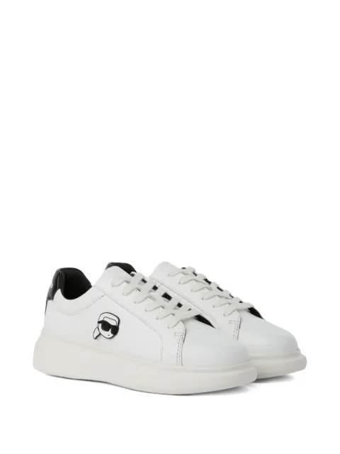 Karl Lagerfeld Kids Ikon-appliqué sneakers