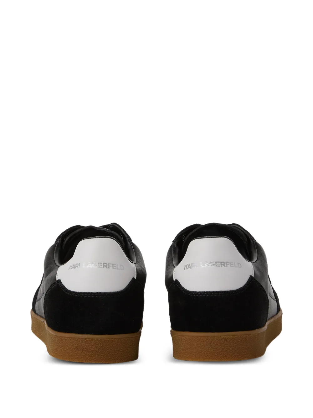 Karl Lagerfeld Ikon NFT Kandidate leren sneakers Zwart