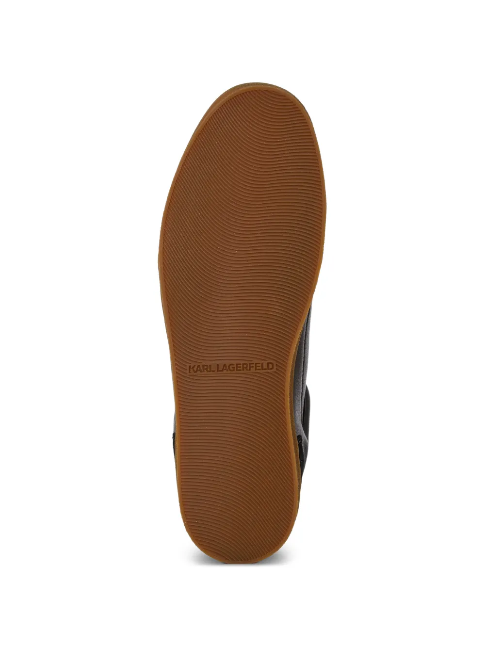 Karl Lagerfeld Ikon NFT Kandidate leren sneakers Zwart