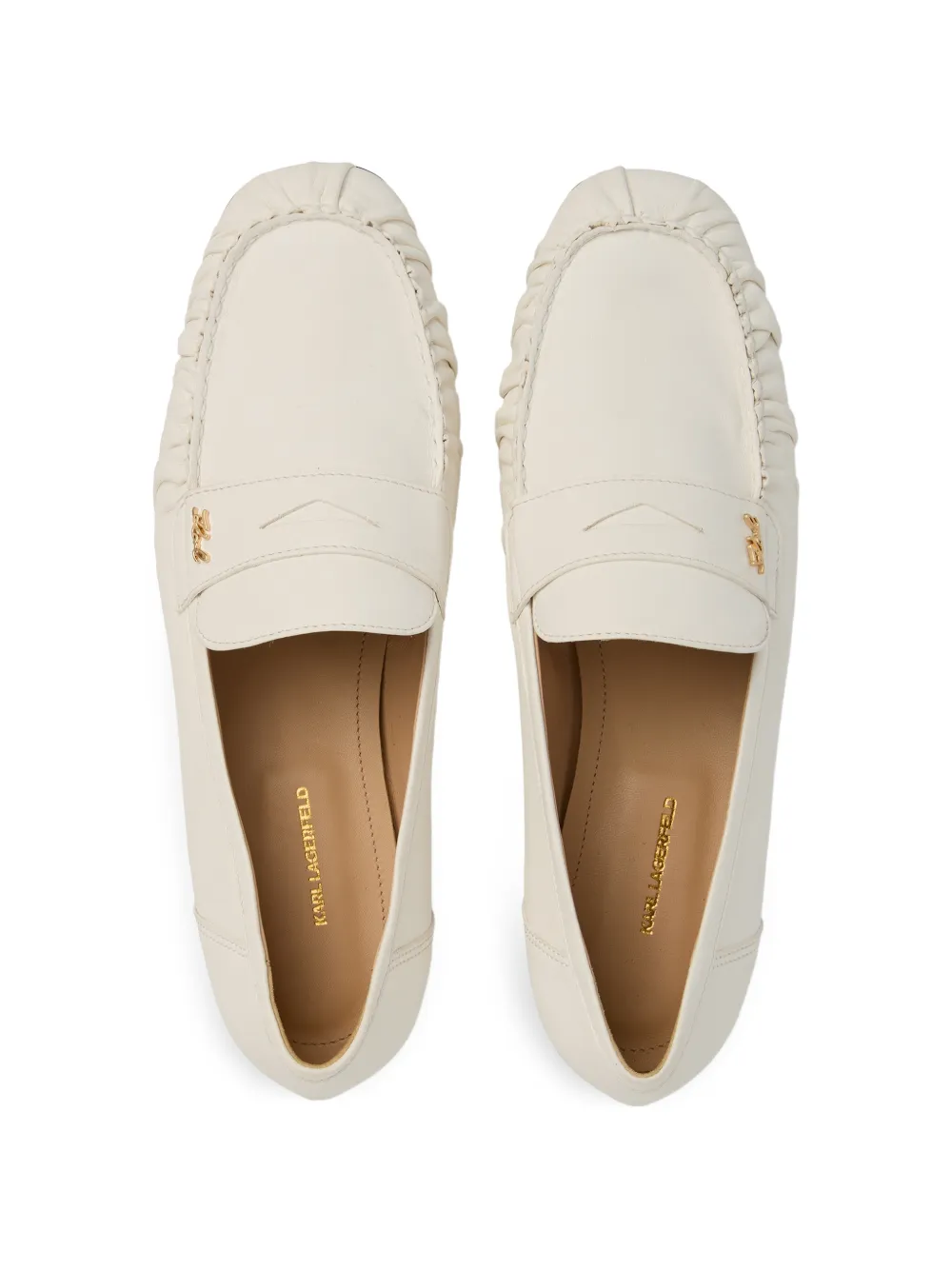 Karl Lagerfeld Eleia loafers Beige
