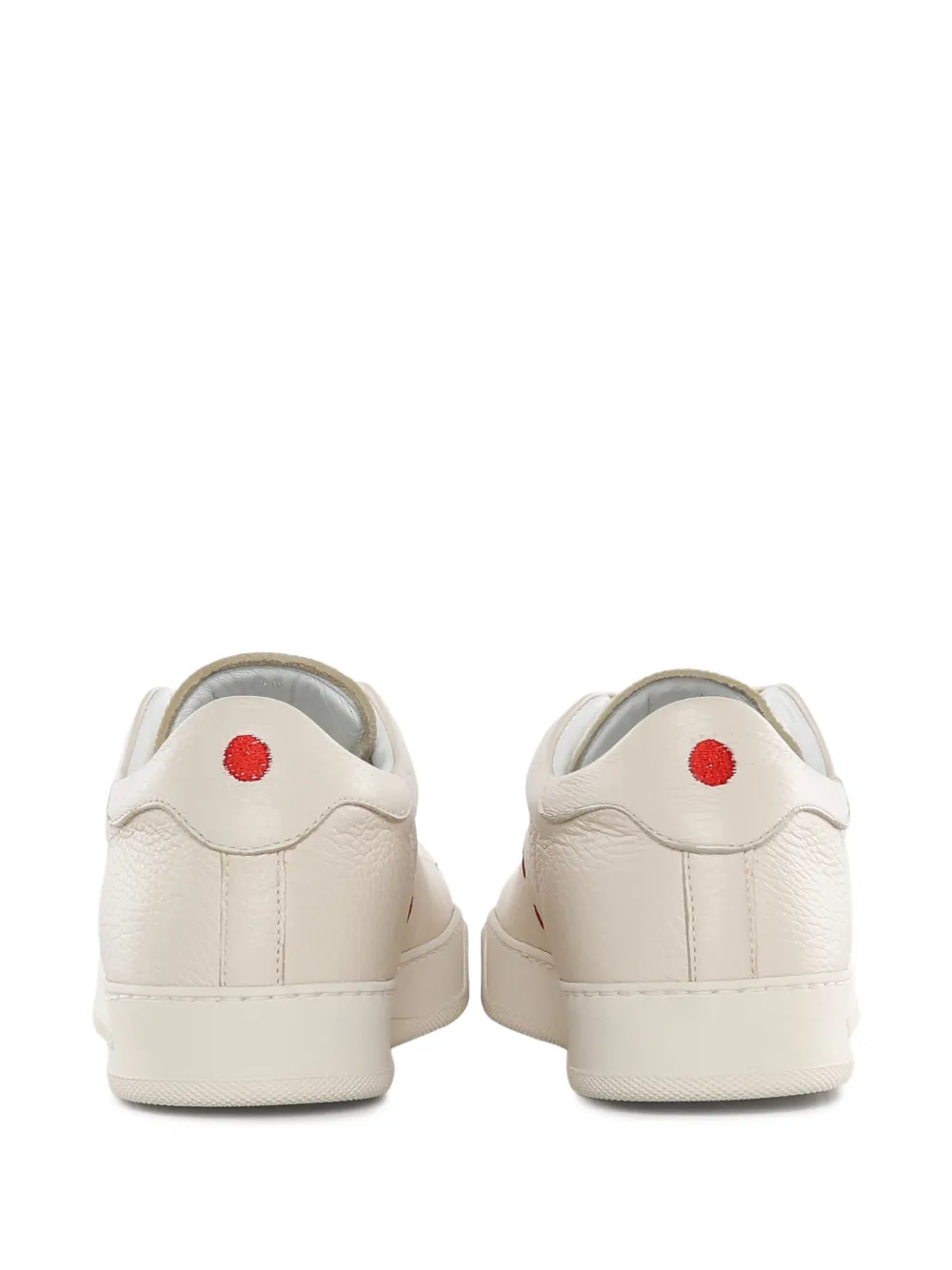 Kiton Sneakers met logodetail Beige