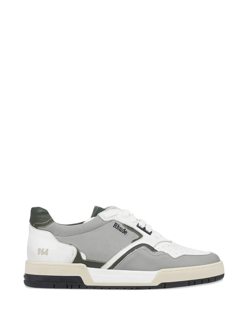 RHUDE 964 panelled high-tops sneakers - Grigio