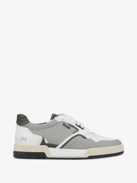 RHUDE 964 höga sneakers med panel