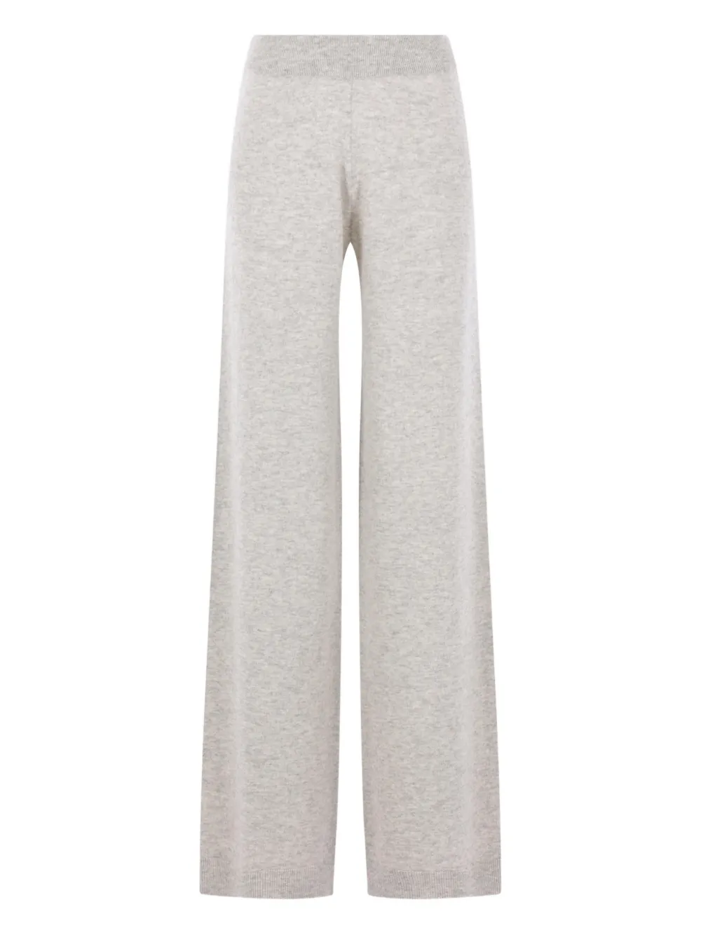 Allude elasticated knit trousers - Grigio