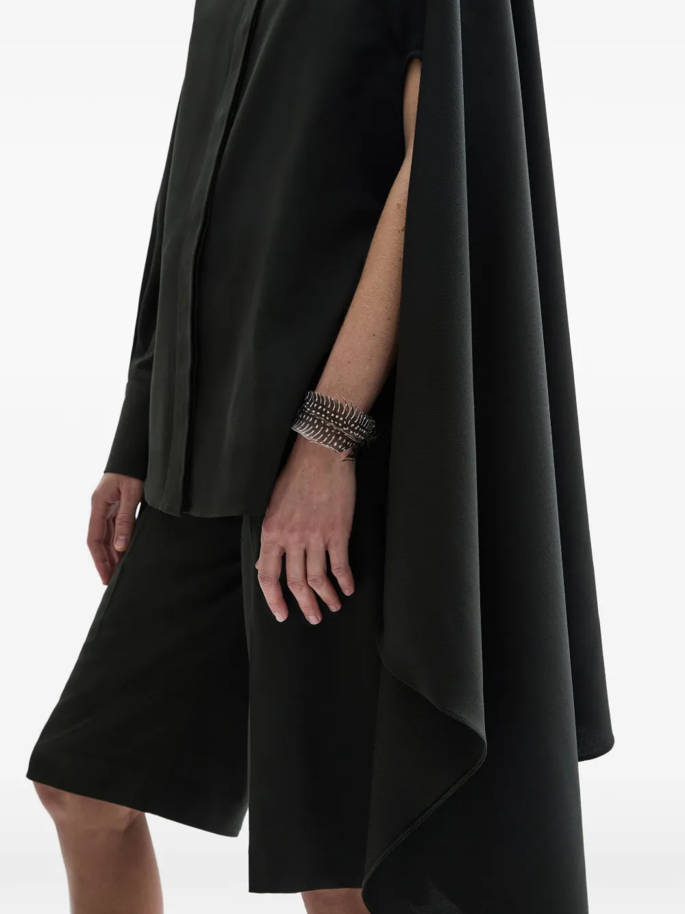 Atu Body Couture Winged blouse Zwart