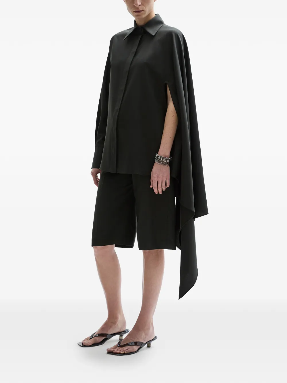 Atu Body Couture Winged shirt - Zwart