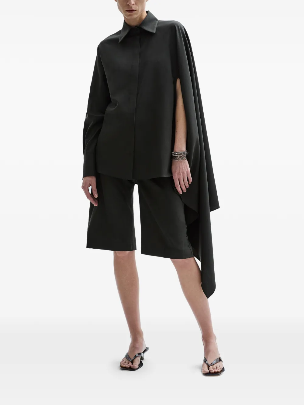 Atu Body Couture Winged shirt - Nero