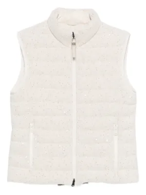 【BRUNELLO CUCINELLI】定価¥500000 リバーシブルベスト Brunello Cucinelli リバーシブル ベスト | グレー | FARFETCH JP