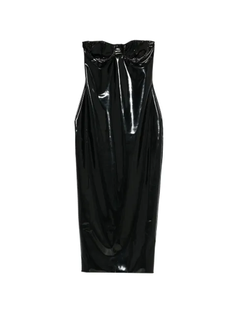 Oséree strapless midi dress