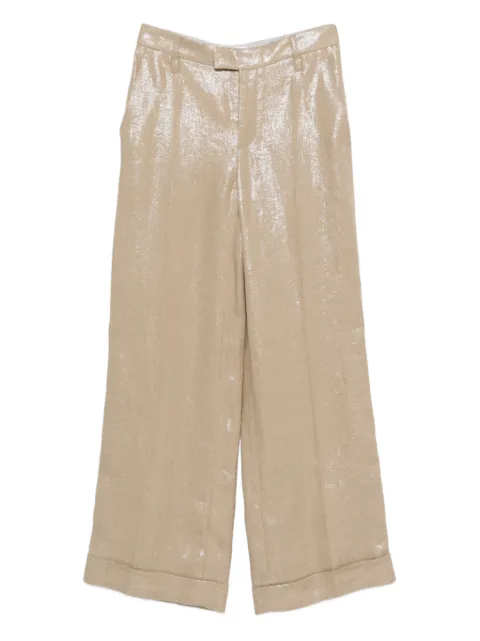 Brunello Cucinelli lurex trousers