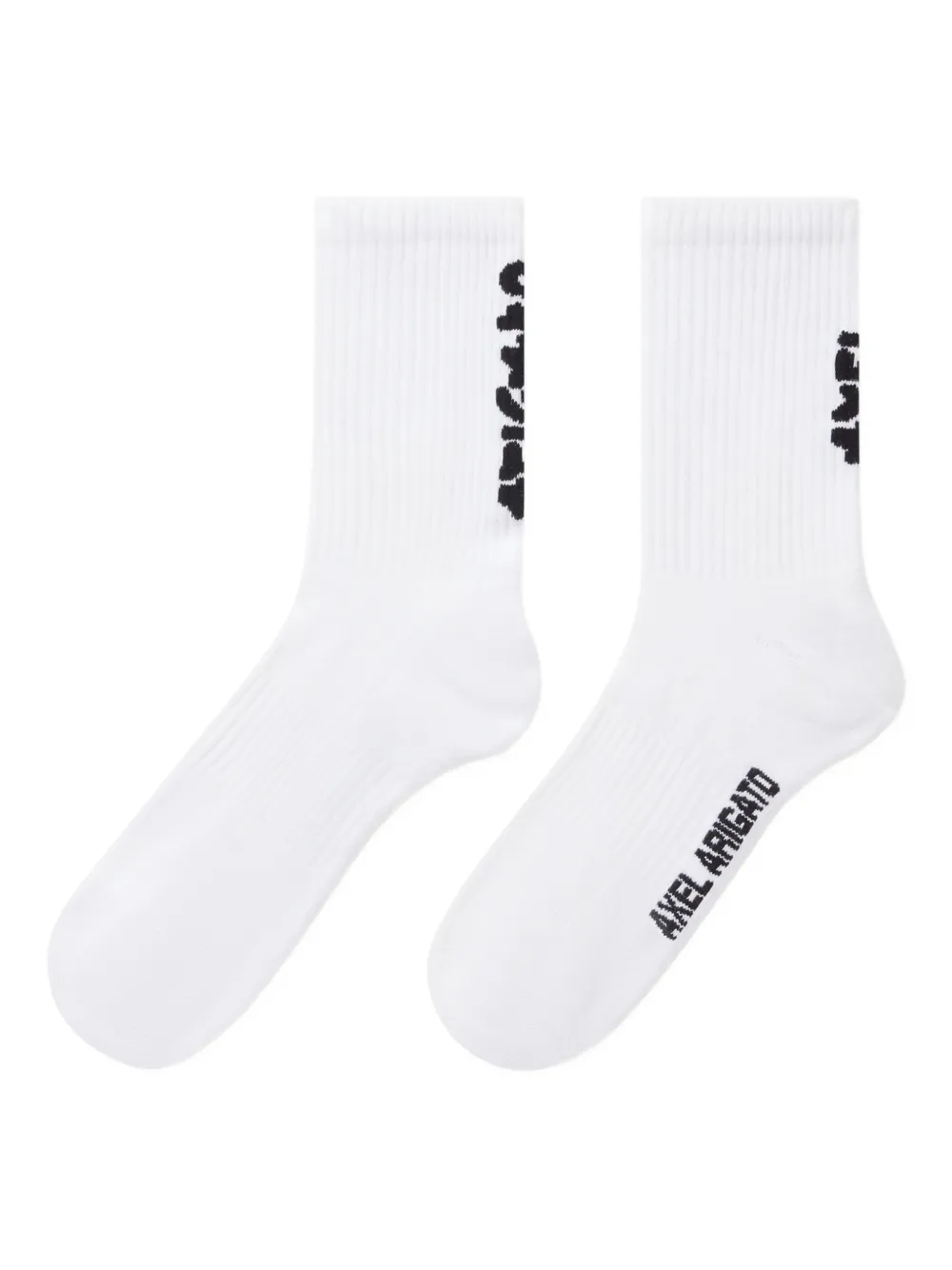 Axel Arigato Calzini a fiori jacquard - Bianco